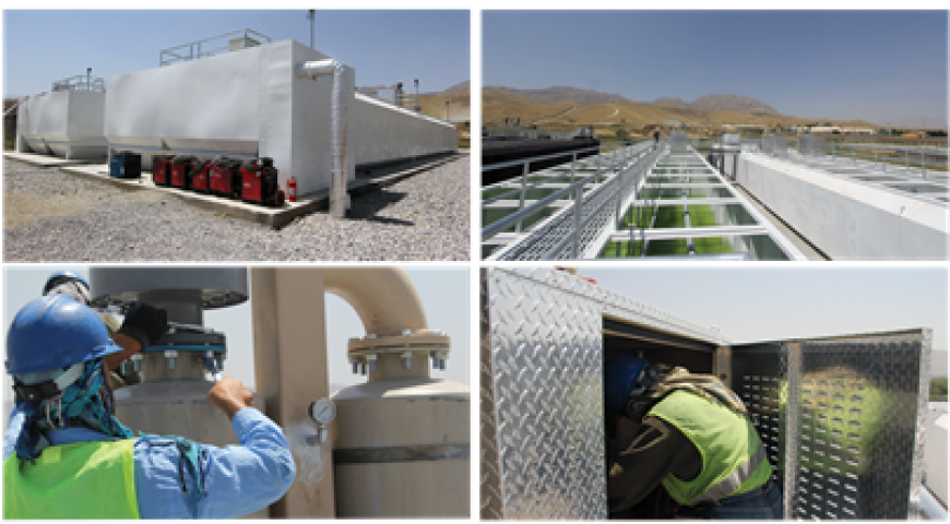 Packaged WWTP for Darulaman Garrison Utility Upgrade, Kabul